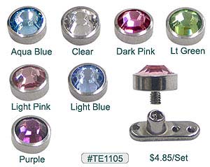 TE1105, Micro Dermals 4mm Gem MAIN