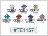 TE1157 Square Gem Micro Dermal THUMBNAIL