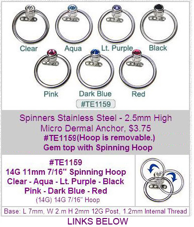 TE1159, Gem Dermal Spinning Hoop MAIN