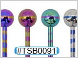 TSB0091 Titanium Colored Barbells THUMBNAIL