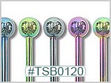 TSB0120 TSB0200 Titanium Colored Barbells MAIN