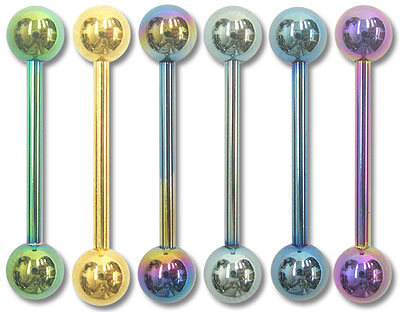 TSB0400 Titanium Coated Barbells MAIN