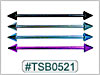 TSB0521, 16 G 1-7/16" Color Project Bars THUMBNAIL