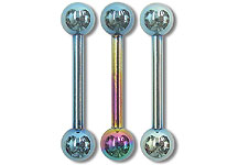 TSB0800 12G Titanium Coated Barbells THUMBNAIL