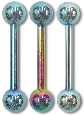 TSB0800 12G Titanium Coated Barbells MAIN