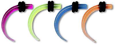 UVCL0110 8 Gauge Glow Ear Claw Pair MAIN