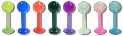 UVL0110 UV Ball Labret 14 Gauge 3/8" MAIN