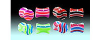 UVP1021 Wavy UV Plugs Pairs THUMBNAIL