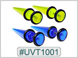 UVT1001 UV Color Tapers for 14G Piercing THUMBNAIL