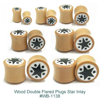 WB1138 Wood Plug Star Insert MAIN