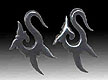 WB2025, Ear Horn Design Pair THUMBNAIL
