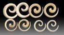 WB2027 Ear Bone Spirals  Pairs THUMBNAIL