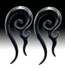 WB2031 Horn Ear Design 6mm Pairs MAIN