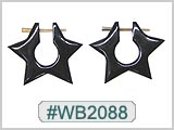 WB2088 Wood Earrings - Pair THUMBNAIL