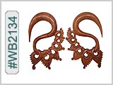 WB2134 Carved Wood Ear Style THUMBNAIL