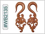 WB2135 Carved Wood Ear Style THUMBNAIL