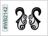 WB2142 Carved Horn Ear Style THUMBNAIL
