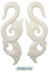 WB2143 Carved Bone Ear Style MAIN