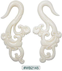 WB2145 Carved Bone Ear Style MAIN
