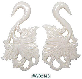 WB2146 Carved Bone Ear Style MAIN
