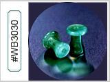 WB3031 WB3030 Adventurine Tunnel Pairs THUMBNAIL