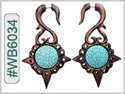#WB6034 -  Narra Wood with Stone Inlay THUMBNAIL