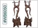 #WB6050 - Wooden Tribal Earring THUMBNAIL