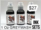 World Famous 3- 1-Oz Grey WashSet