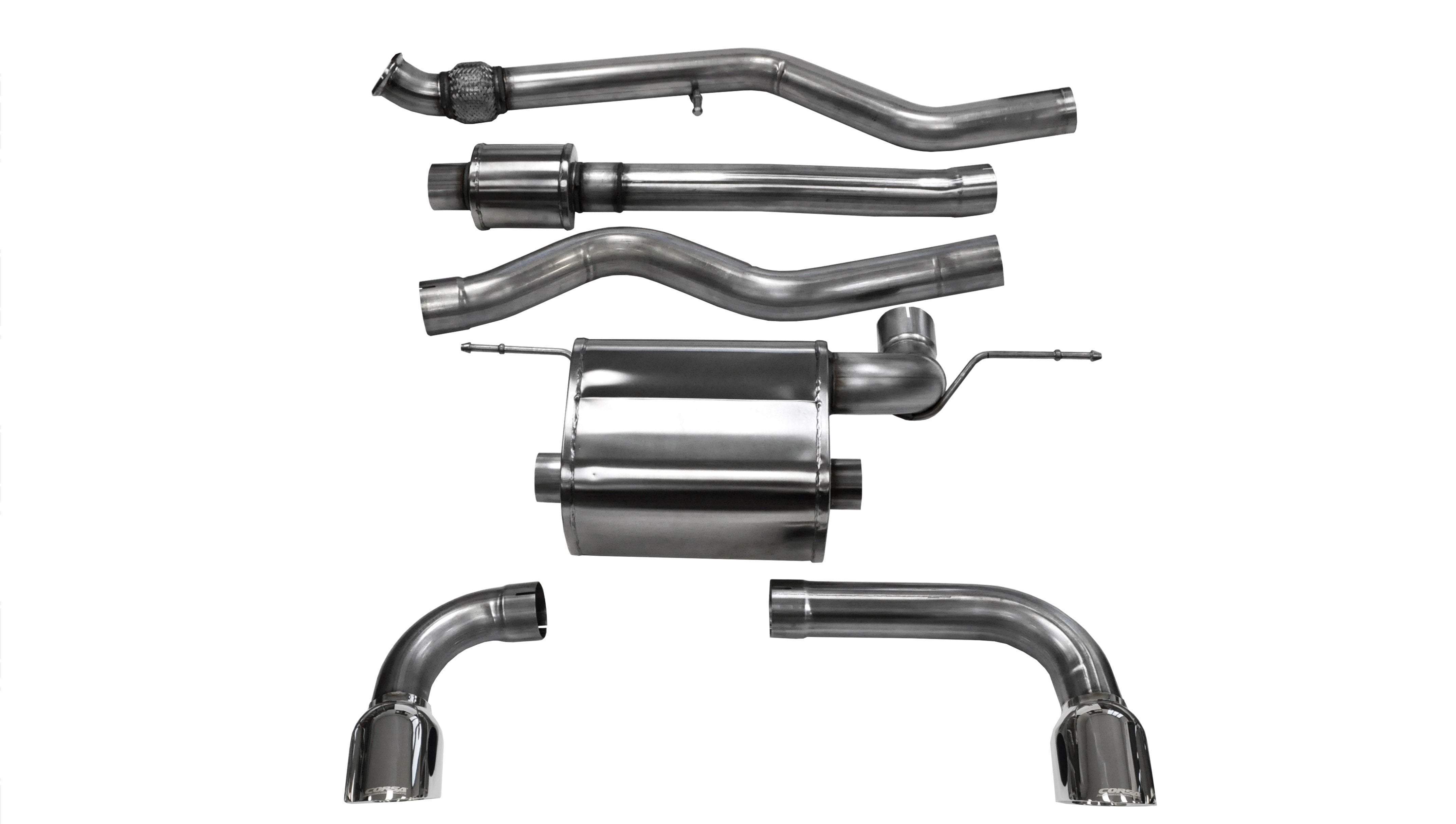 Corsa Exhaust for F30 335 THUMBNAIL