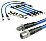 stainless steel brake line kit - 6 lines fits E36, E34, E32, E24, E28 models (see applications) THUMBNAIL