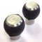 RK7A-L height-adjustable shift knob with leather covering and engraved shift pattern SWATCH