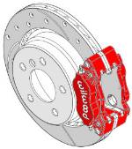 Super Performance Brake Kit - Wilwood Dynalite, 312mm rotor, REAR ADD-ON '94-'99 E36 M3, '96-'01 MZ3 THUMBNAIL