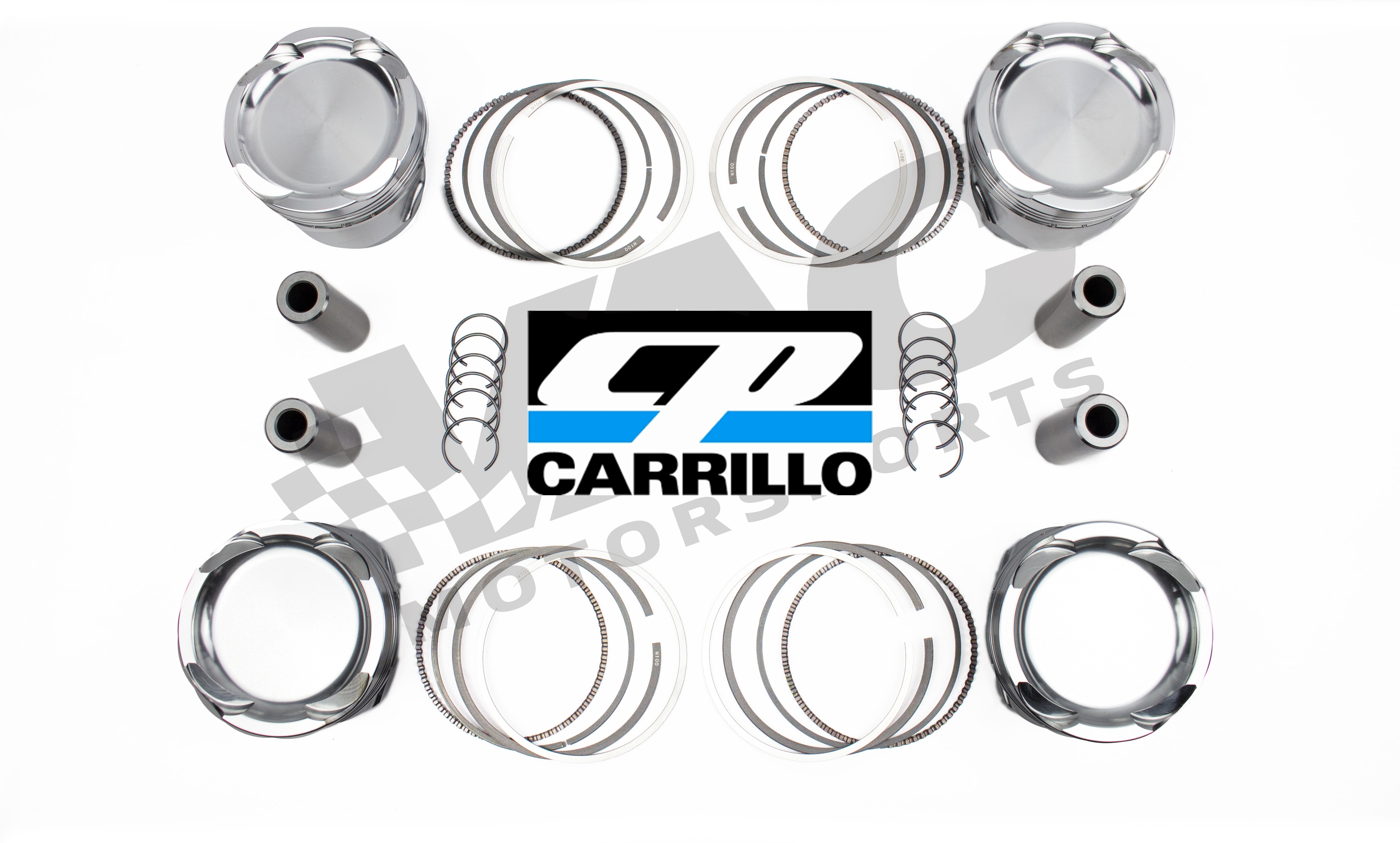 CP-Carrillo Forged Pistons, Honda D16Y8 MAIN