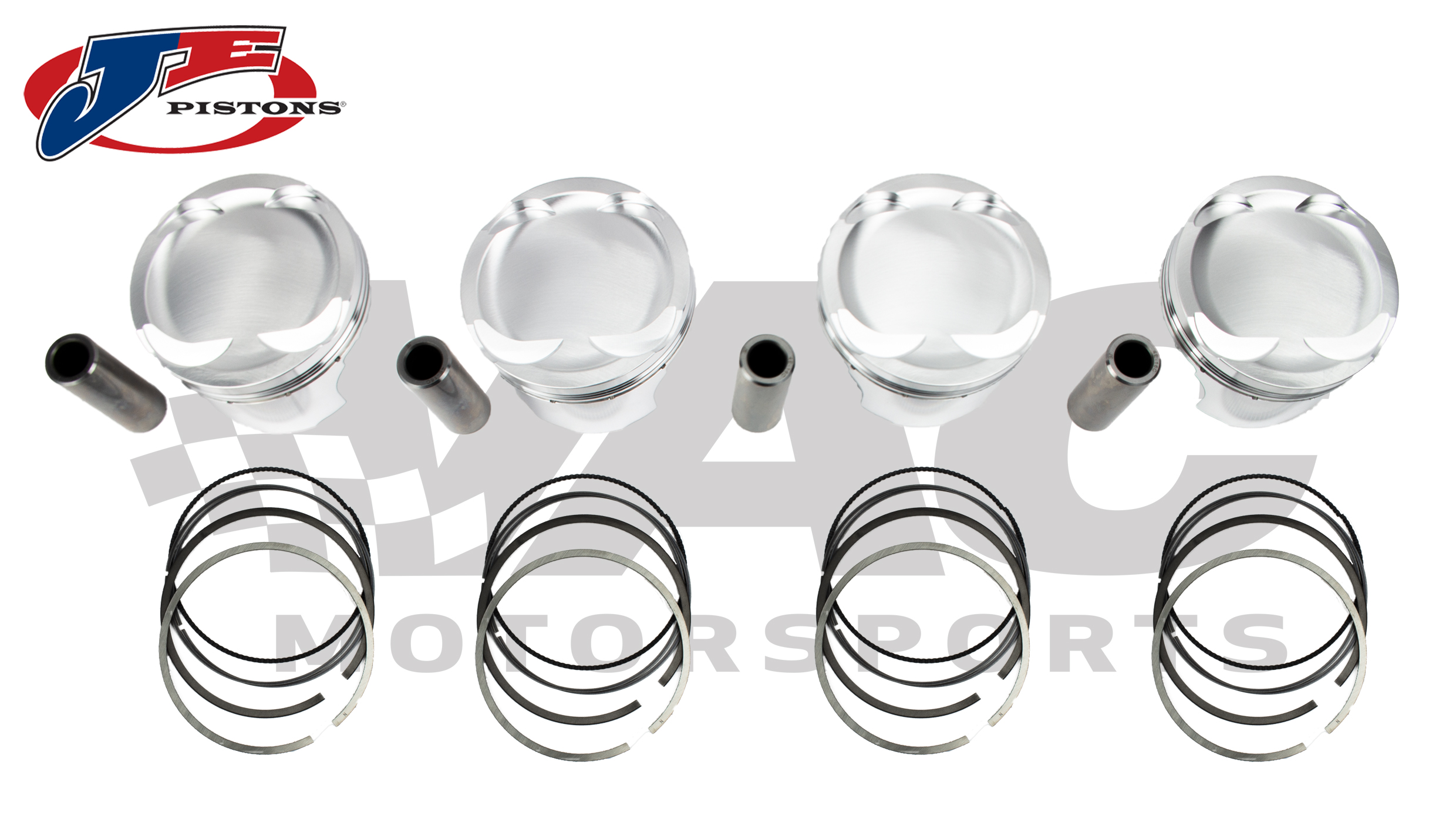 JE Pistons Forged Piston Set, BMW S14 MAIN