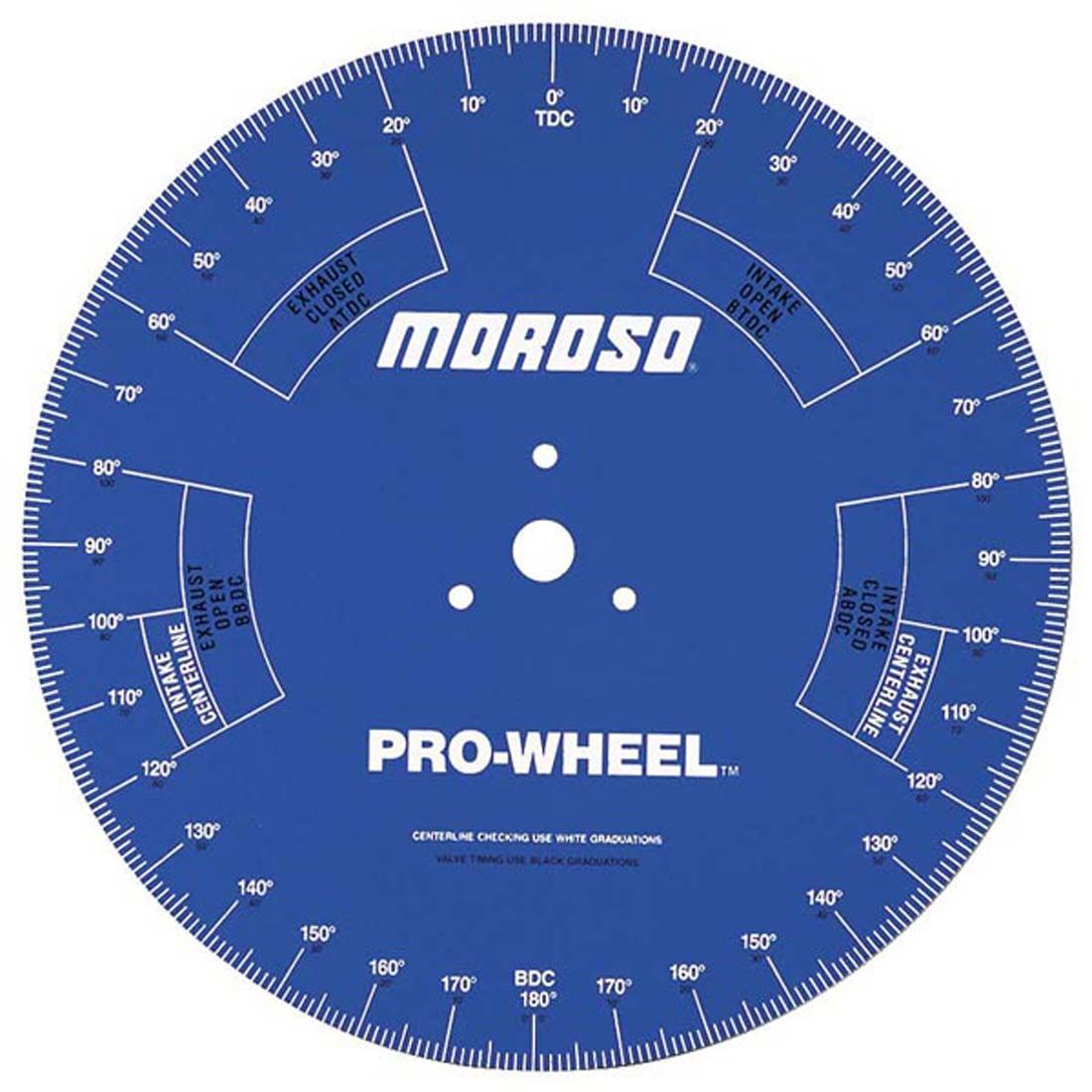 Moroso -  18'' Professional Degree Wheel (for engine assembly and cam timing) MAIN