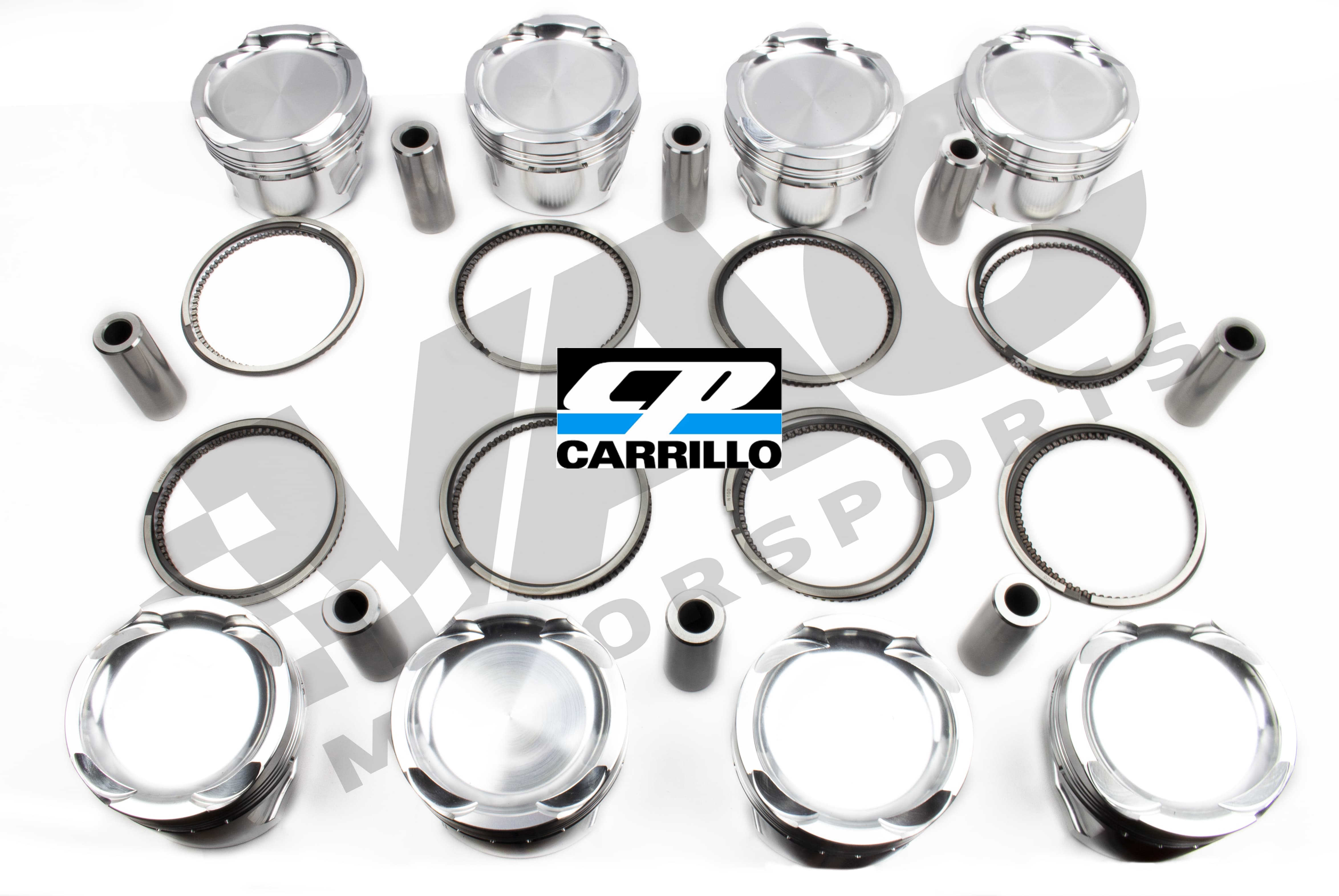 CP-Carrillo Forged Piston Set, Sleeved BMW S65 Stroker SWATCH