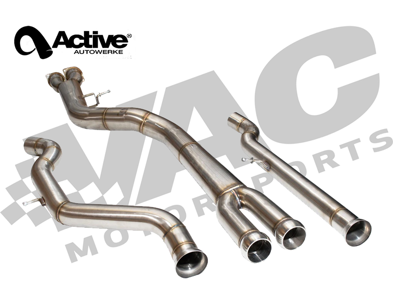 Active Autowerke Single Mid Pipe Kit, BMW F8X M3/M4 MAIN