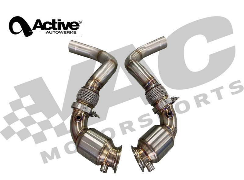 Active Autowerke Catted Downpipes, BMW S63 MAIN