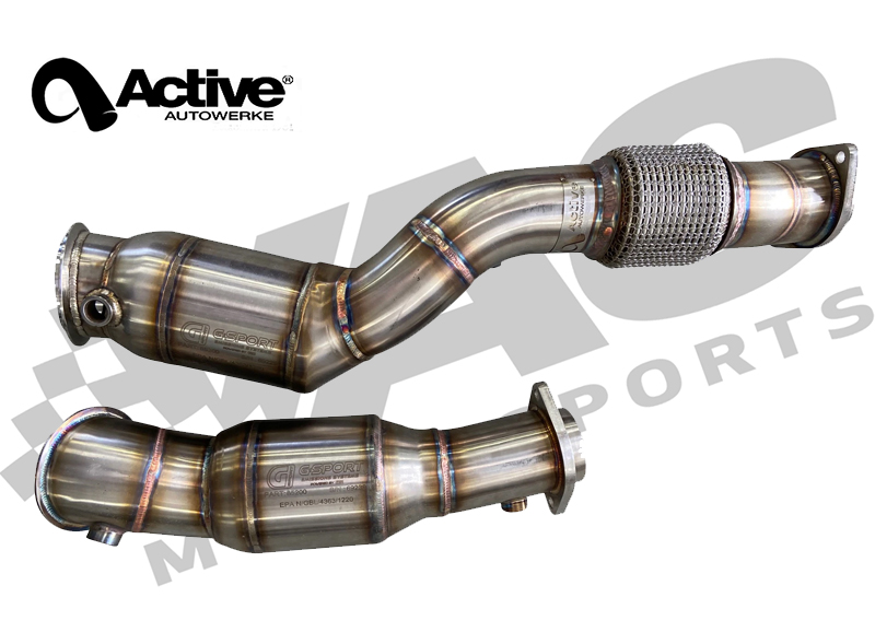 Active Autowerke Catted Downpipes, BMW S58 X3M/X4M MAIN