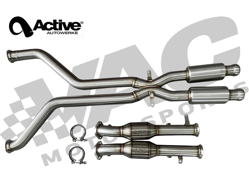 Active Autowerke Signature X-Pipe Exhaust with G-Sport Cats, BMW E9X M3 MAIN