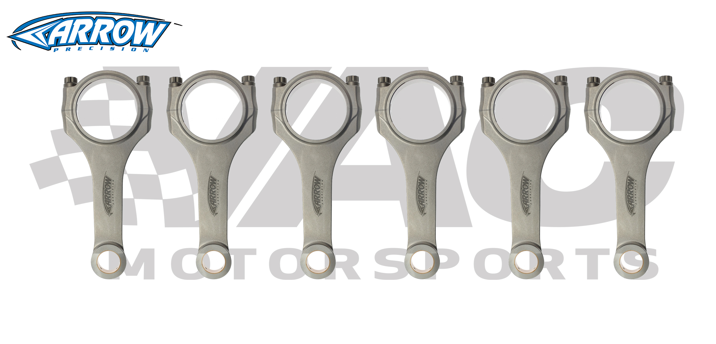 Arrow Precision Connecting Rod Set, Porsche SWATCH