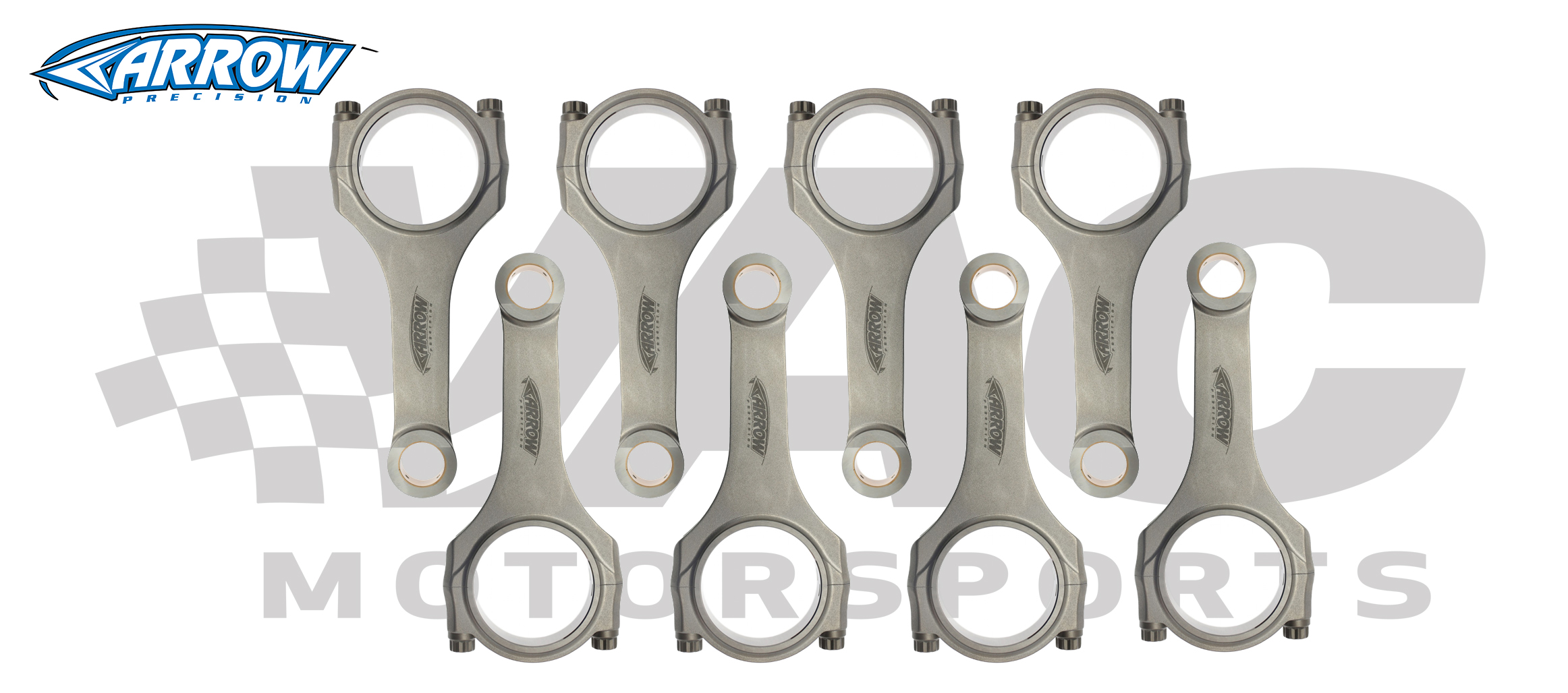 Arrow Precision Connecting Rod Set, BMW S62 SWATCH