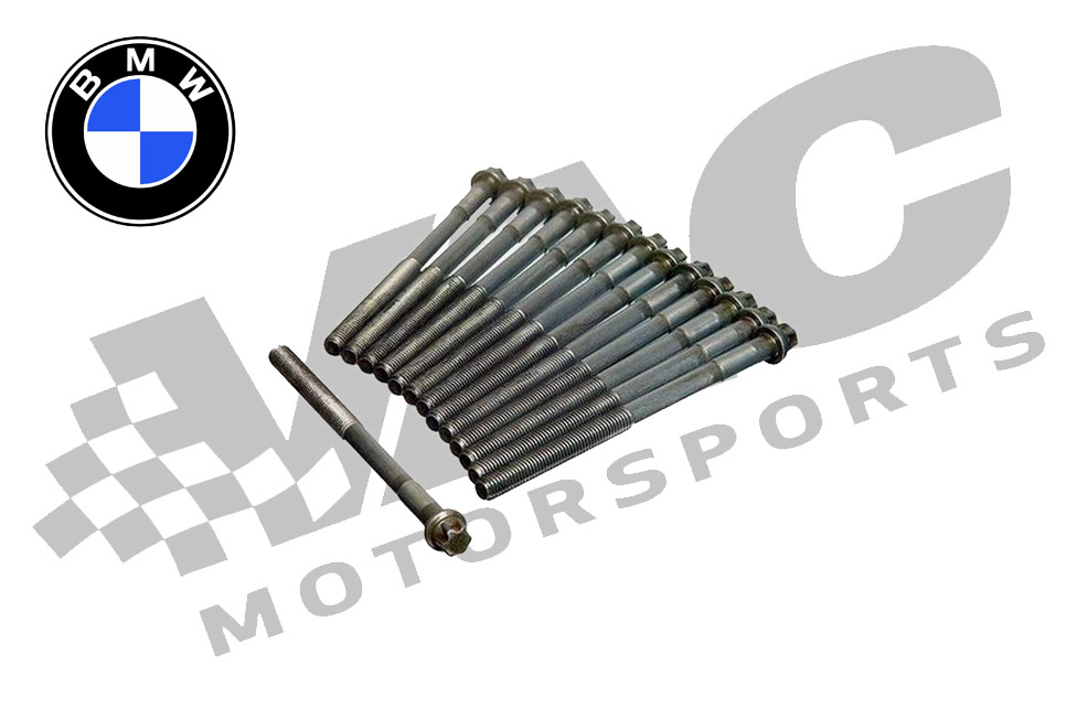 Genuine BMW Head Bolt Set, BMW M50/M52/S50/S52 MAIN