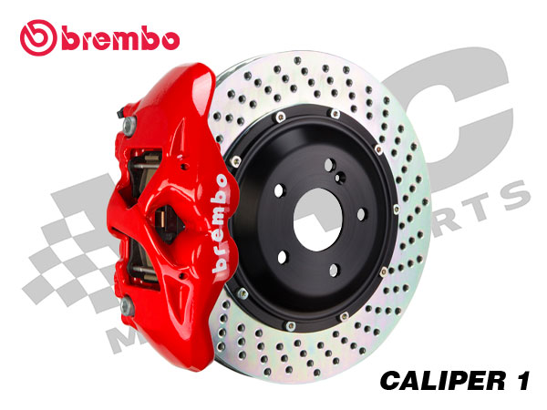Brembo GT Systems Big Brake Kit, BMW F87 M2, Rear SWATCH