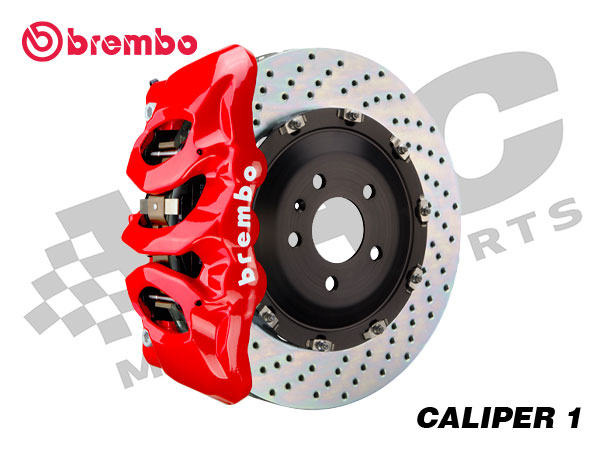 Brembo GT Systems Big Brake Kit, BMW F82 M4, Non-Carbon Ceramic, Front SWATCH