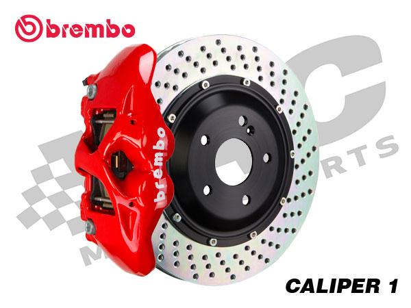 Brembo GT Systems Big Brake Kit, BMW F80 M3, Carbon Ceramic Equipped, Rear SWATCH