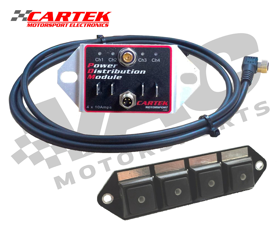 Cartek Power Distribution Module Kit, 4 Button MAIN