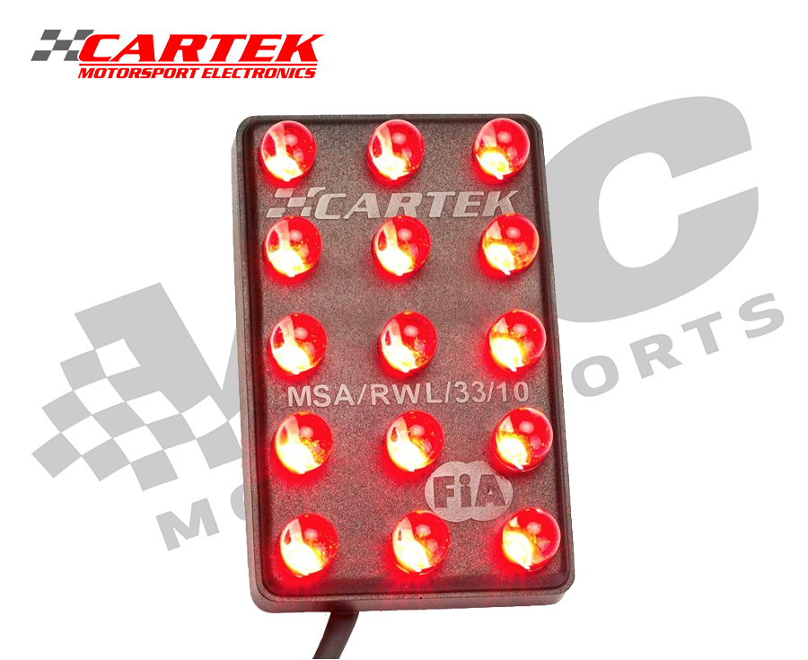Cartek Afterburner Rain Light, 2 Mode SWATCH