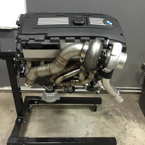 Doc Race Single Turbo Kit, BMW N54, Top MAIN