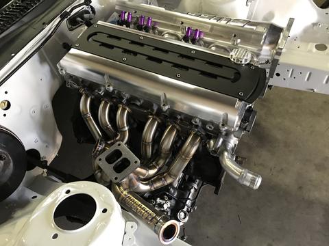 Doc Race Turbo Manifold,  Toyota Supra 2JZ GTE, Top SWATCH